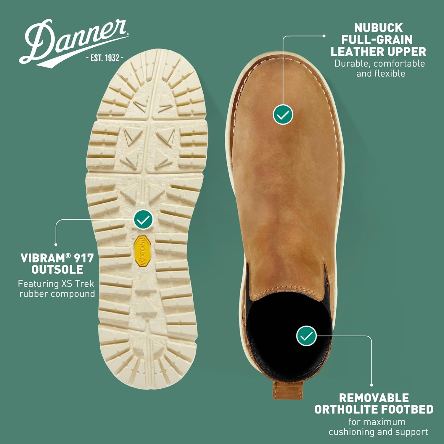 Amazon | Danner メンズ トラムライン チェルシー 917 6インチ